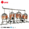 New Turn-key Red Copper mini beer brewery equipment ( CE Approved )