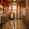 The Distillery Turnkey Project Includes 1000L Copper Still with Two Distilling Columns, As Well As A Fermenter, Mashing Tank, And Storage Tank