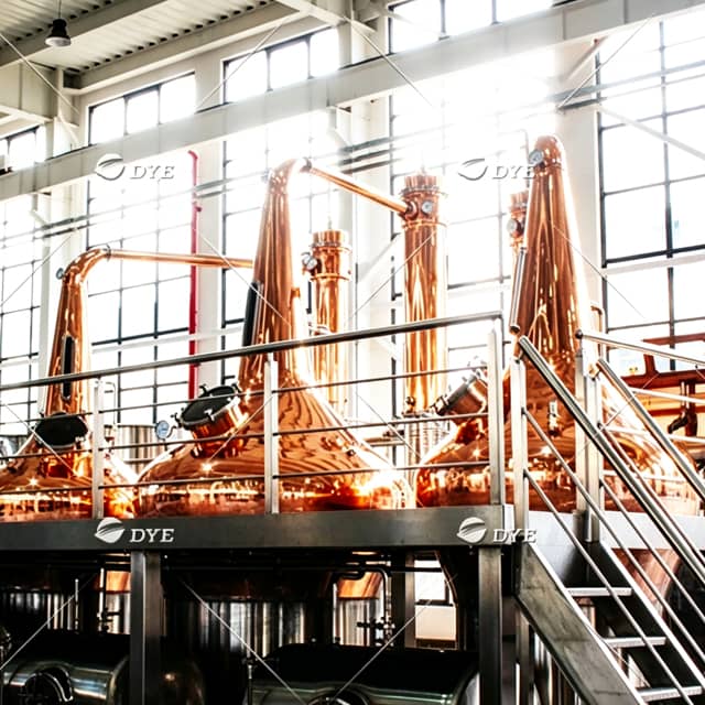 DYE Pot Still -Triple Still-650gal/350gal/300gal