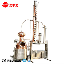 Professional Distillery Equipment with Long Distillation Columns And Gin Baskets, Customized Leading Multi-effect Distillation Equipment.