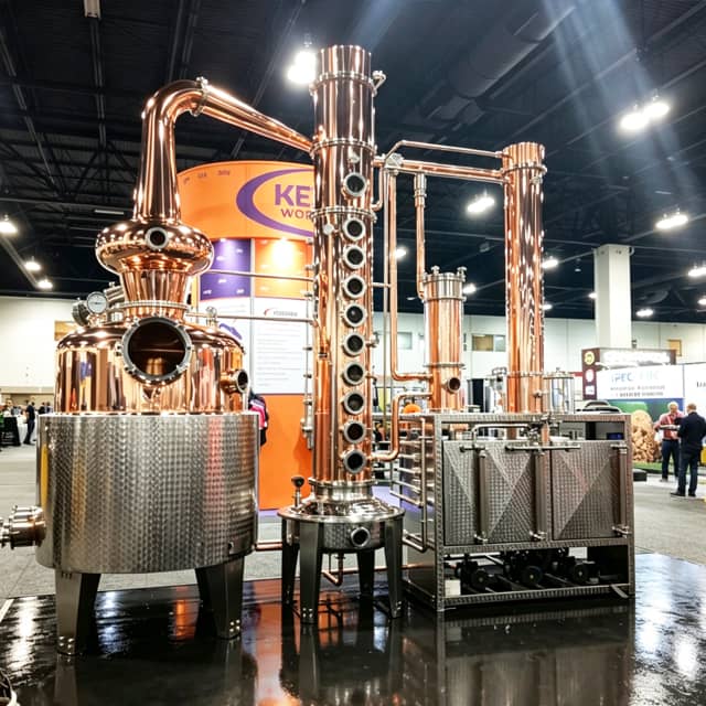 1200L Commercial Steam Heating Alcohol Distiller 