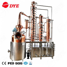 Alcohol Distillery Equipment Spirits Making Machine 300L Copper still