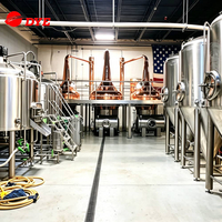 Turnkey Project for A Whisky Distillery with 3*2500L Pot Stills Customized One-stop Distillation Solutions