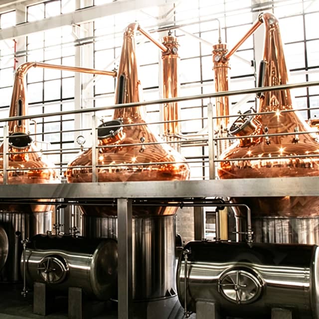 DYE Pot Still -Triple Still-650gal/350gal/300gal