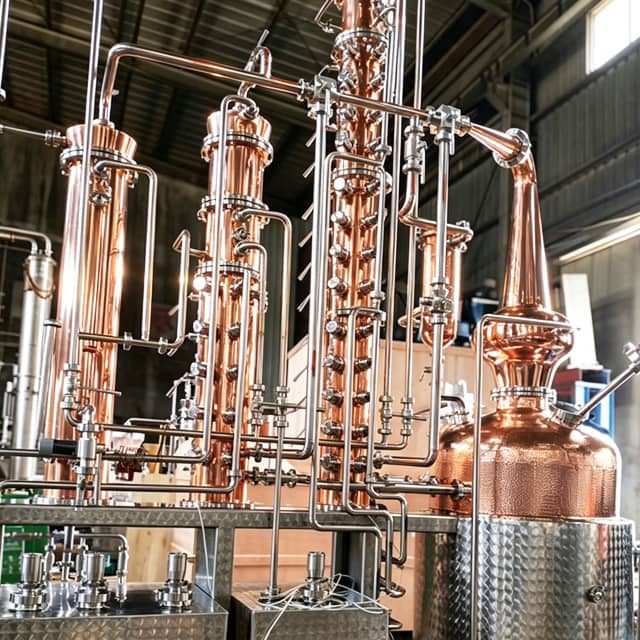 300L Electric copper gin distillery equipment for sale