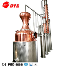 Copper Spirit Distillery Equipment Vodka Alcohol Distiller for Sale