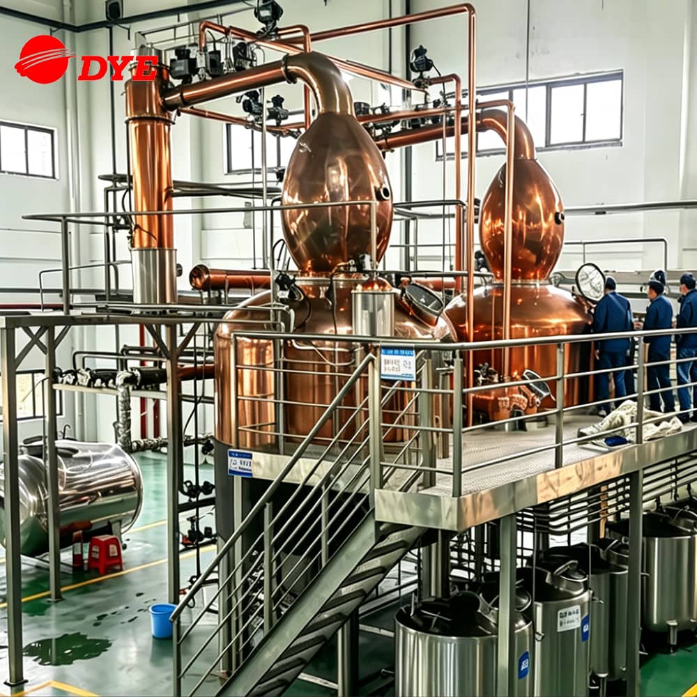 All-in-One Turnkey Distillation Equipment – From Mash To Distillation for Whisky, Gin, Brandy, Vodka & Rum