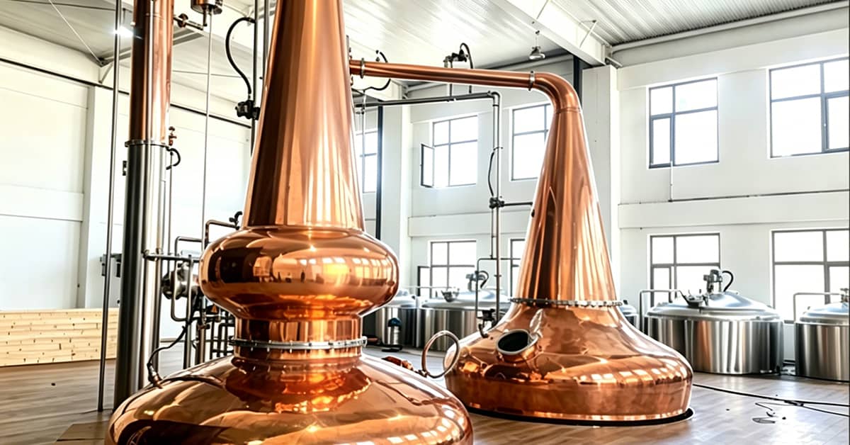 copper pot still