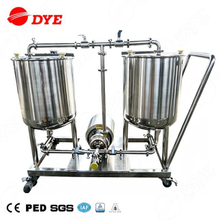  Stainless steel CIP cart beer brewing tanks