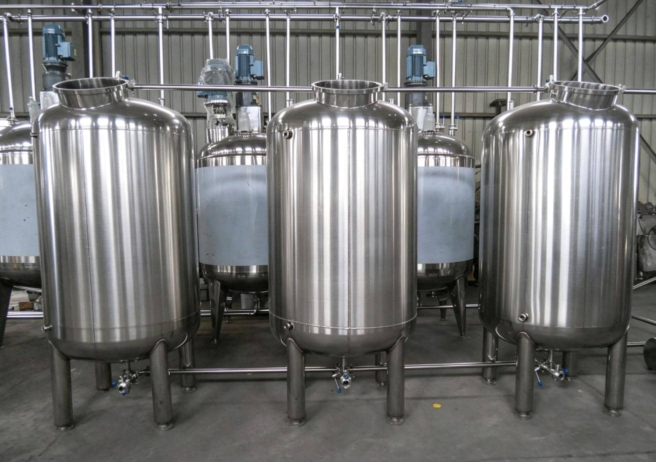 Alcohol Storage Tanks