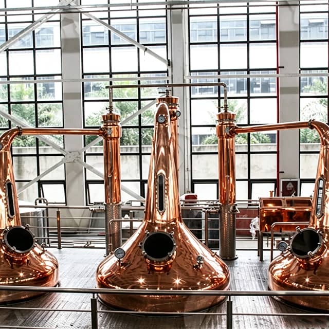 DYE Pot Still -Triple Still-650gal/350gal/300gal