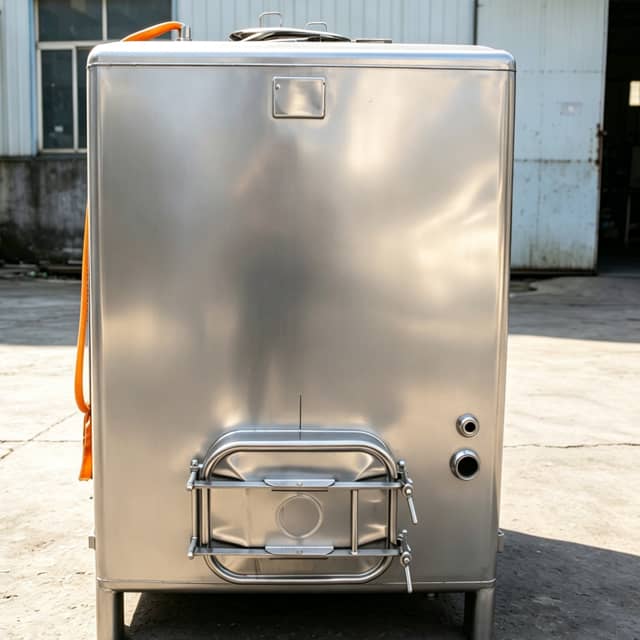 Square stainless steel rectangular 1000 liter ibc tank vessel