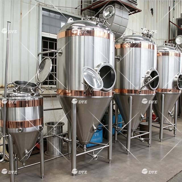 5bbl Copper SS Beer Brewing Equipment with Steam Heating