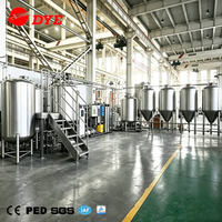 1000L Commercial Beer Turnkey Brewing System Beer Production Line Mash Tank Fermentation Tank Hot Water Tank for Brewhouse