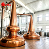 Complete Distilling Equipment Turnkey with Double Pot still Mashing Tank Fermenter Storage Tank 