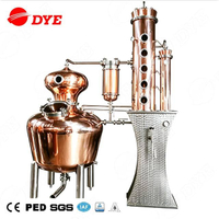 200L Copper Distillery Equipment for Prime Whisky Gin Distilling 
