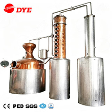 2000L alembic handmade copper still leaf distillation equipment