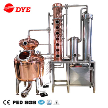 DYE-II 200L Alcohol Dstillation Equipment Copper Whisky Gin still for Sale