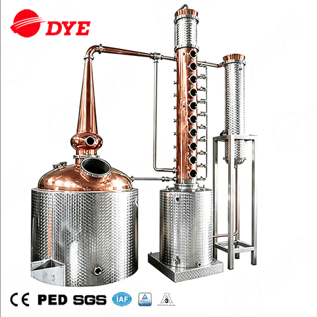 Steam Distillation Machines Column Distiller Whiskey still for Sale