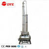 Pharmaceutical equipment alcohol recovery tower for dilute alcohol distillation, solvent recycling machine 