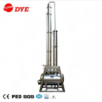Pharmaceutical equipment alcohol recovery tower for dilute alcohol distillation, solvent recycling machine 