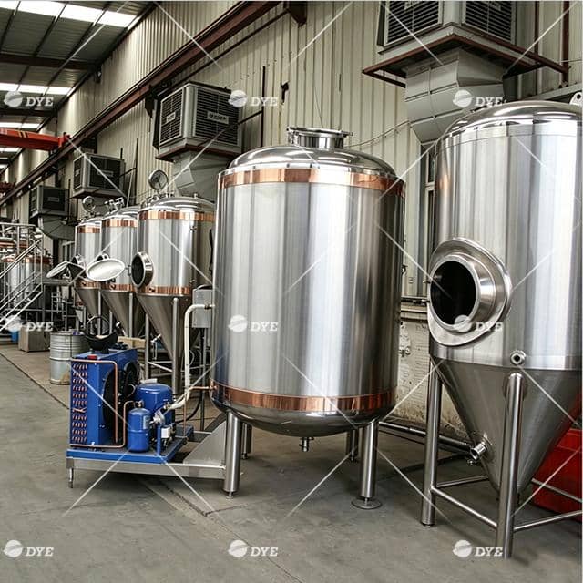 5bbl Copper SS Beer Brewing Equipment with Steam Heating