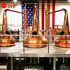 Turnkey Project for A Whisky Distillery with 3*2500L Pot Stills Customized One-stop Distillation Solutions