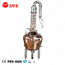 250LGlass Copper Distillation Column Ethanol distiller 