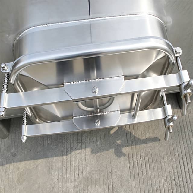 Square stainless steel rectangular 1000 liter ibc tank vessel