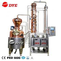 500L Semi-automatic Copper Distillation Equipment Moonshine Still