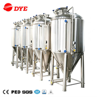  2000liter fermenter unitank beer brewery brewing equipment for factory price 
