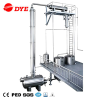 Pharmaceutical Equipment Alcohol Recovery Tower for Dilute Alcohol Distillation, Solvent Recycling Machines