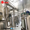 Stainless steel single-effect external circulation alcohol recovery evaporator 